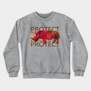 Protect Rhino Crewneck Sweatshirt